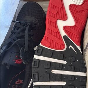 Nike Air Max Excee in Black and University Red
